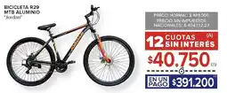 Carrefour Jordan bicicleta r29 mtb aluminio oferta