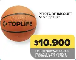 Carrefour Top life pelota de básquet oferta