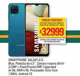 Red del Hogar Smartphone Galaxy A12 oferta