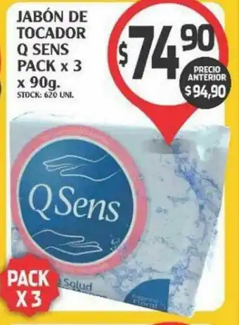 Supermercados Malambo Jabón De Tocador Q Sens oferta