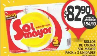 Rollos De Cocina Sol Mayor