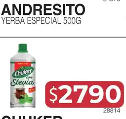 Masivos Chuker yerba especial oferta