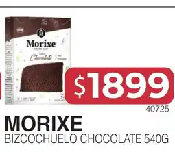 Masivos Morixe bizcochuelo chocolate oferta