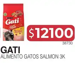 Masivos Gati alimento gatos salmon 3k oferta