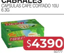 Masivos Cabrales capsulas cafe cortado oferta