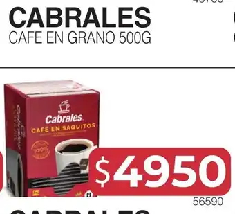 Masivos Cabrales cafe en saquitos oferta