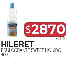 Masivos Hileret edulcorante sweet liquido oferta