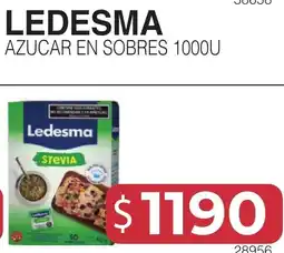 Masivos Ledesma azucar en sobres oferta