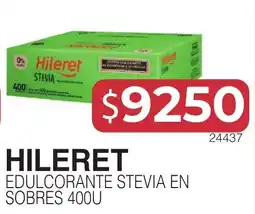 Masivos Hileret edulcorante stevia en sobres oferta