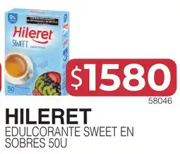 Masivos Hileret edulcorante sweet en sobres oferta