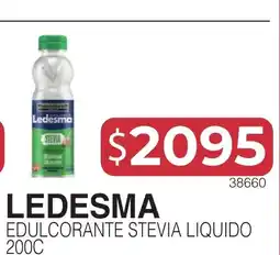 Masivos Ledesma edulcorante stevia liquido oferta