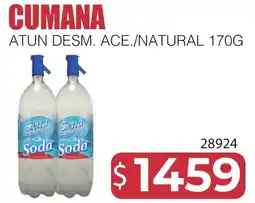 Masivos Cumana atun desm. ace./natural oferta