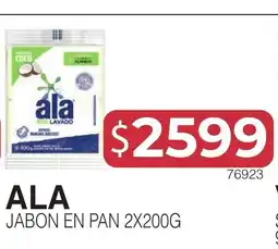 Masivos Ala jabon en pan oferta