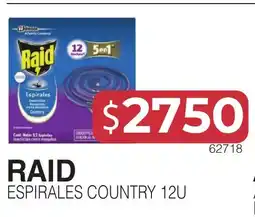 Masivos Raid espirales country 12u oferta