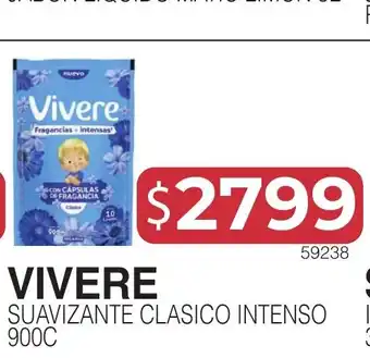Masivos Vivere suavizante clasico intenso oferta