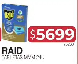 Masivos Raid tabletas mmm 24u oferta