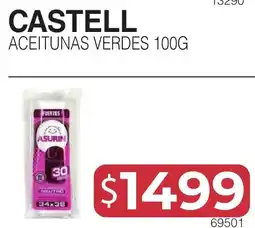 Masivos Castell aceitunas verdes oferta
