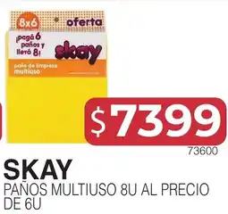 Masivos Skay paños de limpieza multiuso oferta