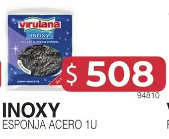 Masivos Virulana inoxy esponja acero oferta