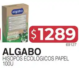 Masivos Algabo hisopos ecologicos papel oferta