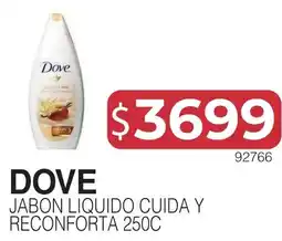 Masivos Dove jabon liquido cuida y reconforta oferta