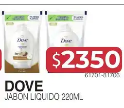 Masivos Dove jabon liquido oferta