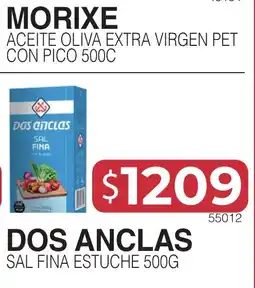 Masivos Dos anclas sal fina estuche oferta