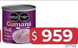 Masivos Cumaná choclo blanco cremoso oferta