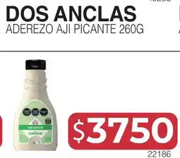 Masivos Dos anclas aderezo aji picante oferta