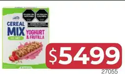 Masivos Cereal mix yoghurt & frutilla oferta