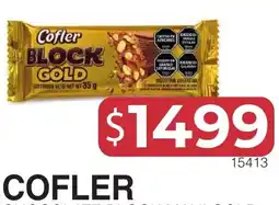 Masivos Cofler block gold oferta