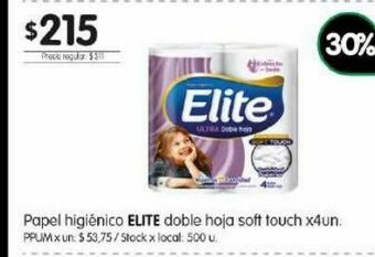 Jumbo Papel higiénico elite oferta