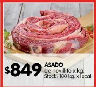 Disco Asado de novillito x kg oferta