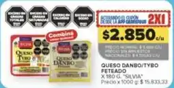 Carrefour Market Silvia - queso danbo/tybo feteado oferta