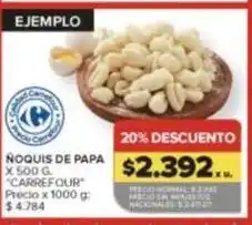 Carrefour Market Carrefour - noquis de papa oferta