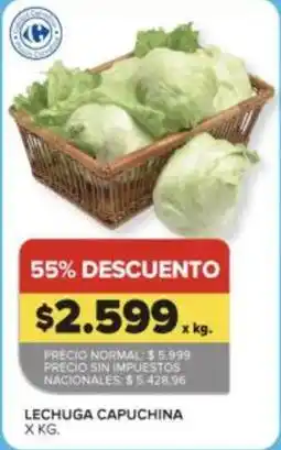 Carrefour Market Carrefour - lechuga capuchina oferta