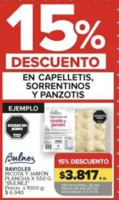Carrefour Market Capellettis, sorrentinos y panzotis oferta