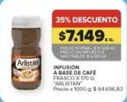 Carrefour Market Arlistán - infusión a base de café oferta