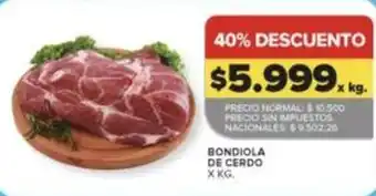 Bond iola de cerdo