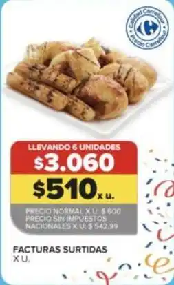 Carrefour Market Carrefour - facturas surtidas oferta