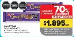 Carrefour Market Chocolinas - galletitas de chocolate oferta