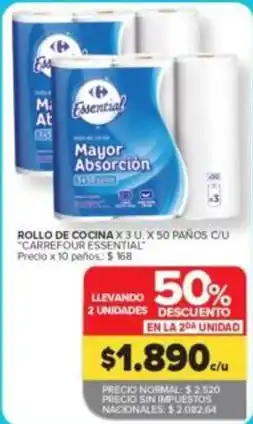 Carrefour Market Carrefour - rollo de cocina oferta