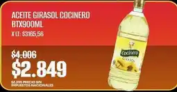 Makro Cocinero - aceite girasol oferta