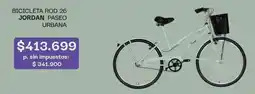 Jumbo Paseo - bicicleta rod 26 jordan paseo urbana oferta