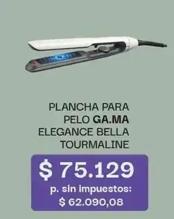 Jumbo Plancha para pelo elegance bella tourmaline oferta