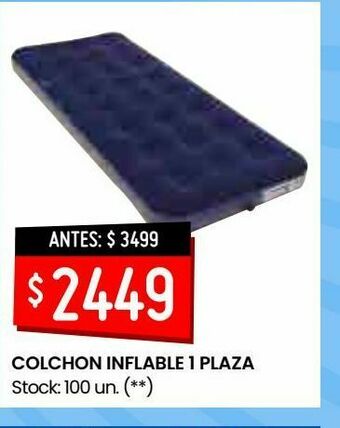 Changomas Colchon inflable 1 plaza oferta