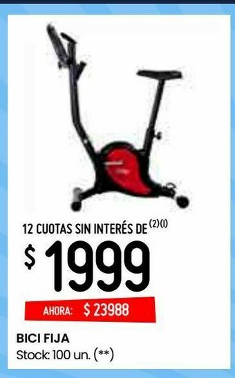 Changomas Bici fija oferta