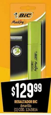 Makro Resaltador bic oferta