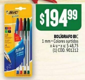 Makro Bolígrafo bic oferta