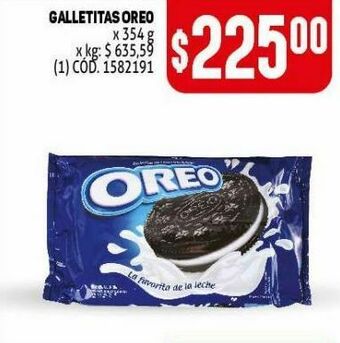 Makro Galletitas oreo 354g oferta